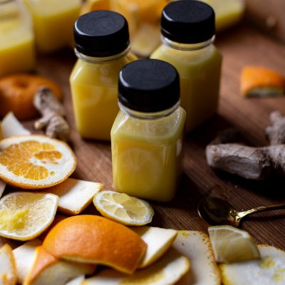 Ginger Citrus Immunity Shots